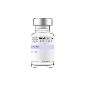 BPC-157 (5MG) pentadecapeptide research peptide vial — BioFusion Aminos