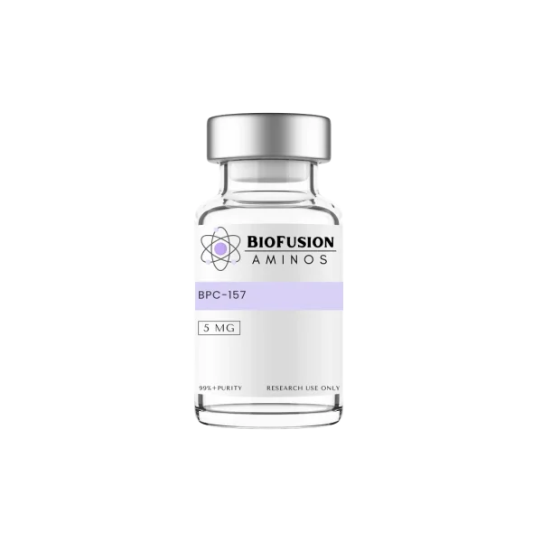 BPC-157 (5MG) pentadecapeptide research peptide vial — BioFusion Aminos