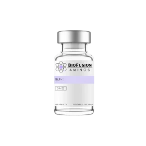 GLP-1 (5MG) incretin analog research peptide vial — BioFusion Aminos