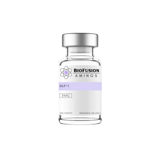 GLP-1 (5MG) incretin analog research peptide vial — BioFusion Aminos