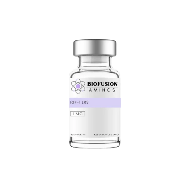 IGF-1 LR3 (1MG) recombinant IGF analog research peptide vial — BioFusion Aminos