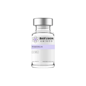 Ipamorelin (5MG) ghrelin mimetic research peptide vial — BioFusion Aminos