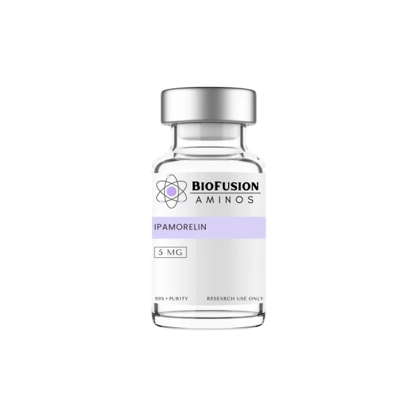 Ipamorelin (5MG) ghrelin mimetic research peptide vial — BioFusion Aminos