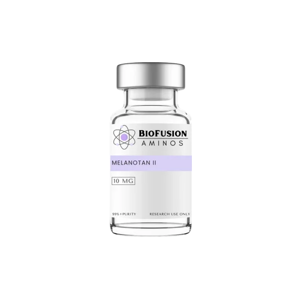 Melanotan II (10MG) melanocortin analog research peptide vial — BioFusion Aminos