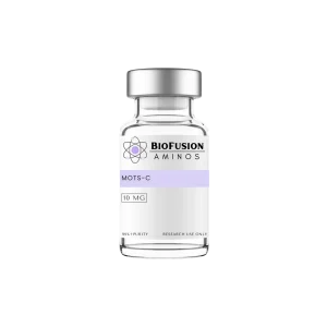 MOTS-c (10MG) mitochondrial-derived research peptide vial — BioFusion Aminos