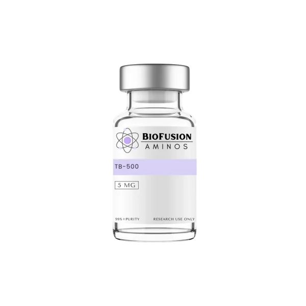 TB-500 (5MG) thymosin beta-4 research peptide vial — BioFusion Aminos